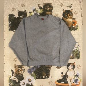 Vintage Y2K Nike center check crewneck